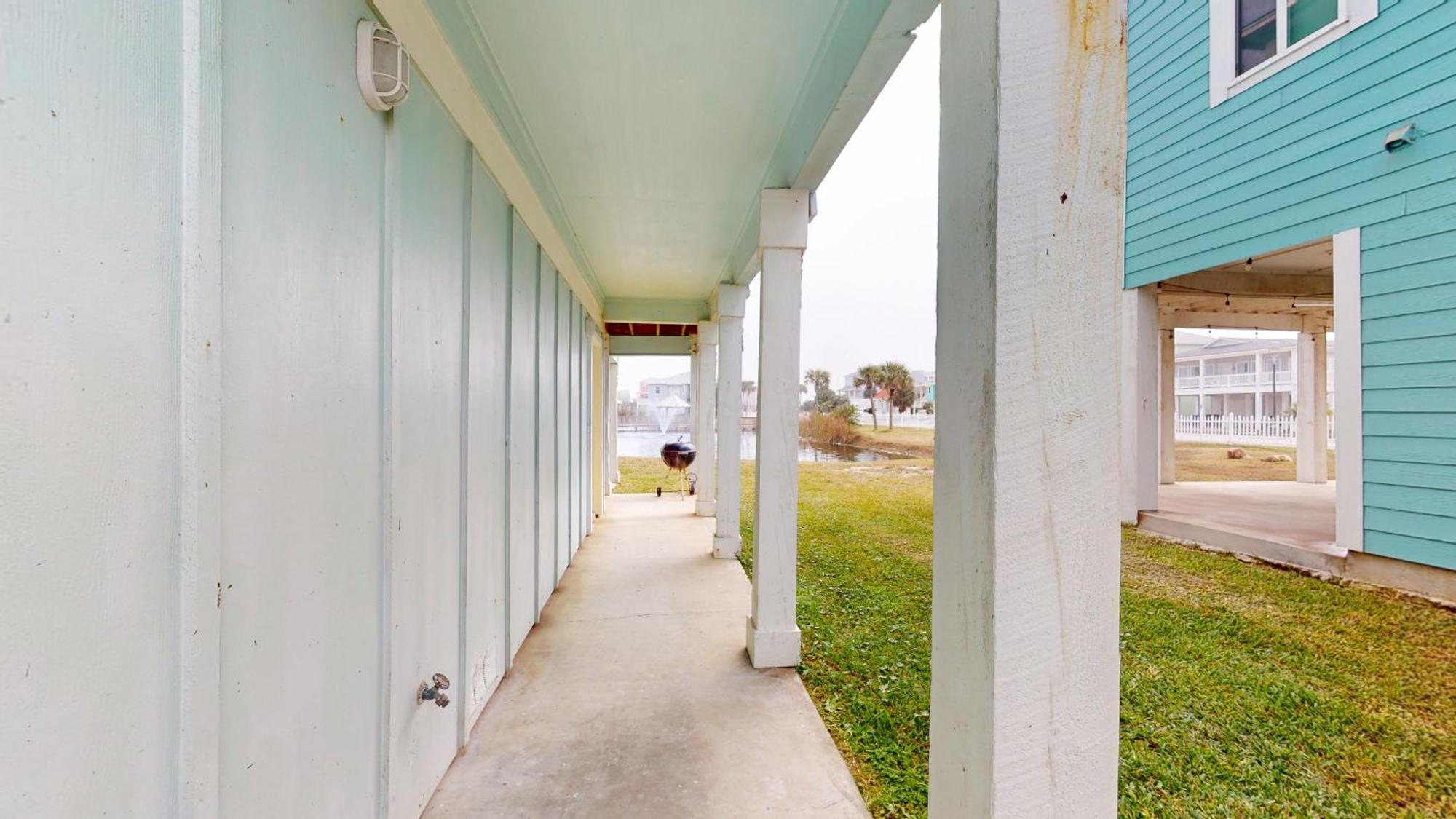 Bella Vista & Four Winds House Vila Mustang Beach Exterior foto