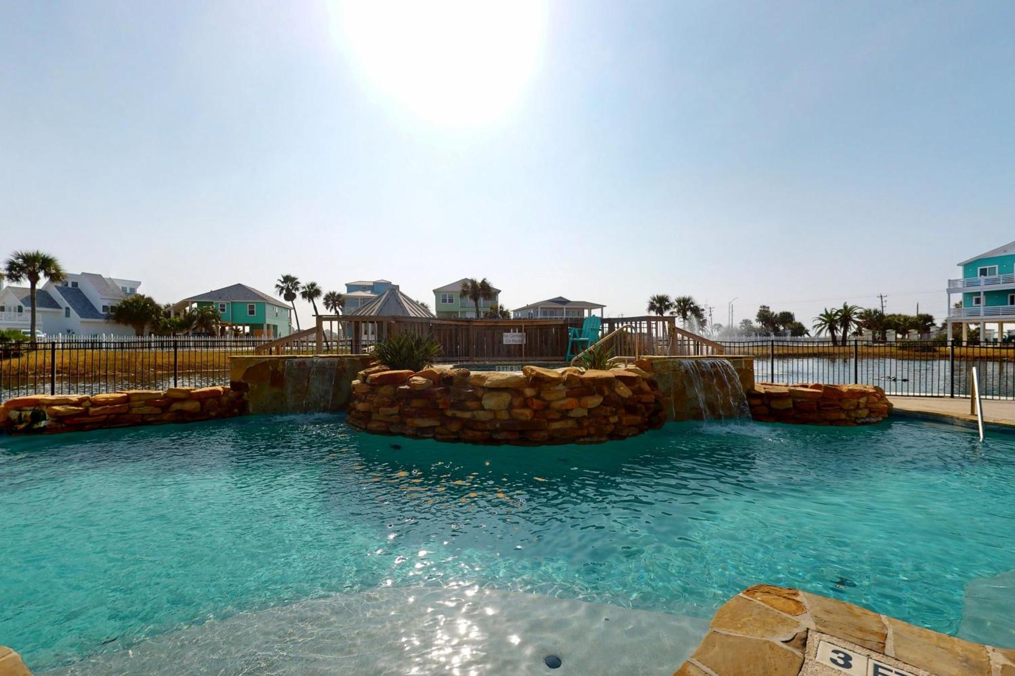Bella Vista & Four Winds House Vila Mustang Beach Exterior foto