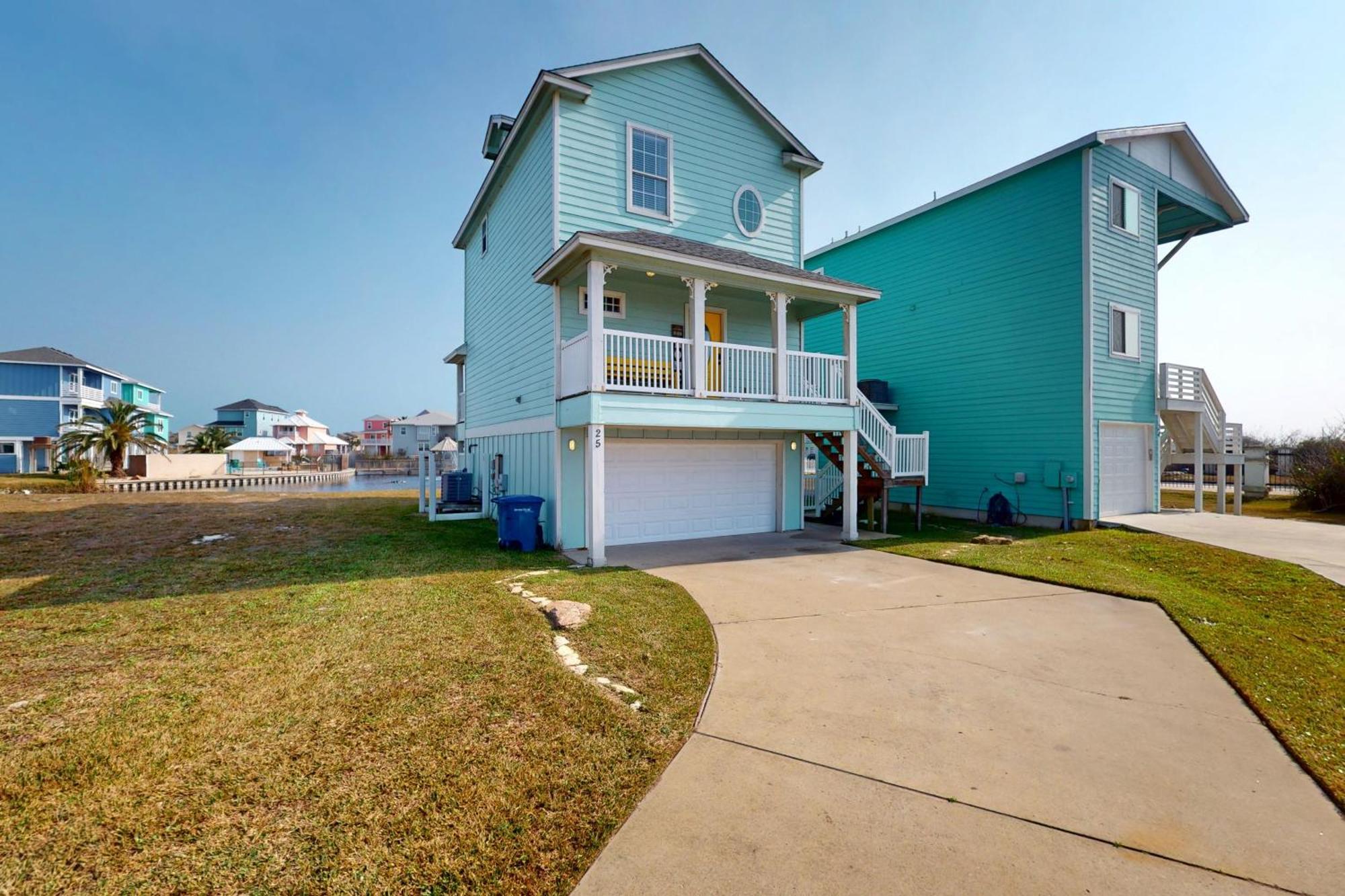 Bella Vista & Four Winds House Vila Mustang Beach Exterior foto